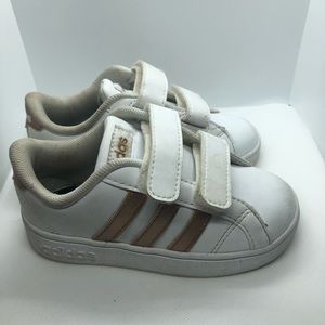 Toddler Adidas Rose Gold Stripe
